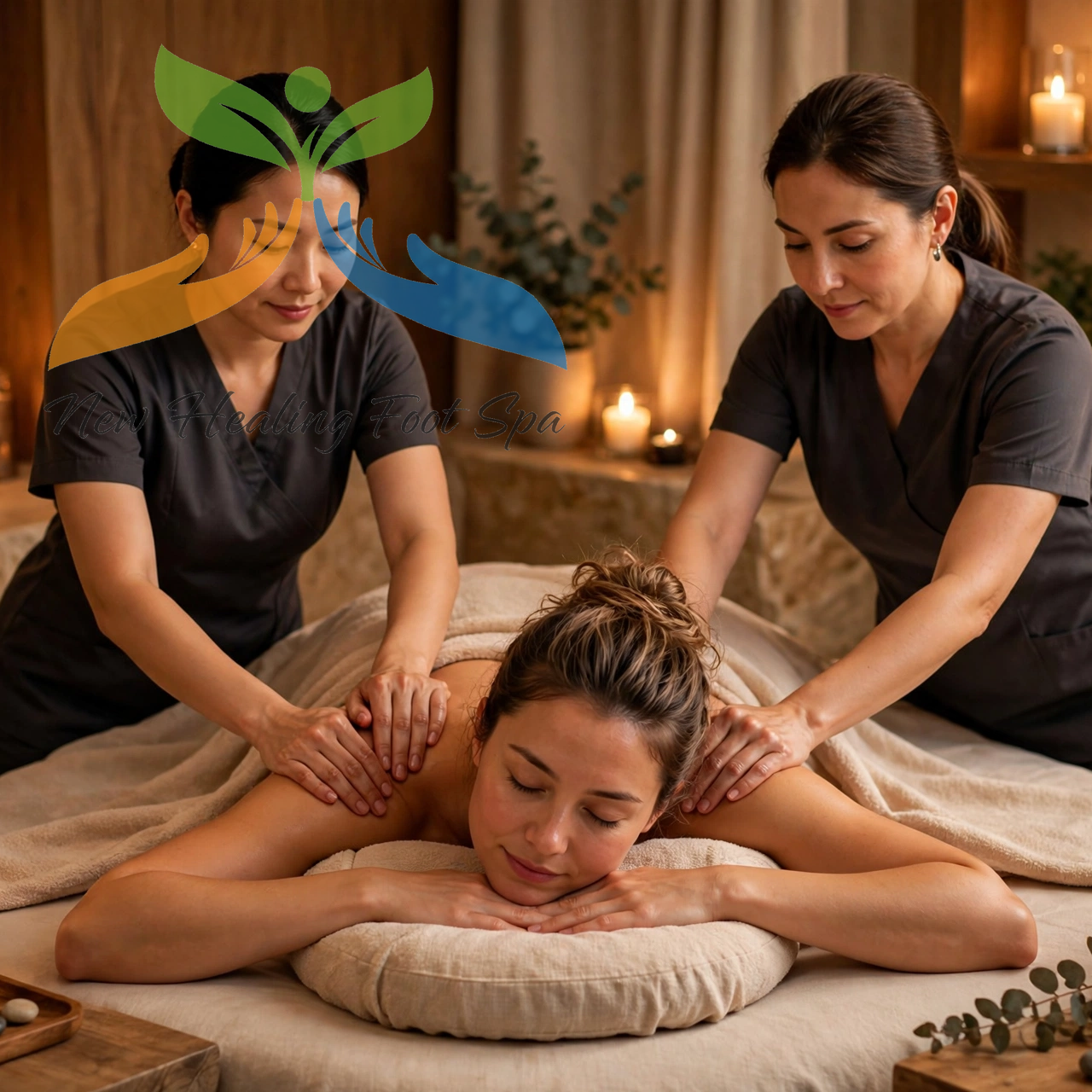 60min- 4-Hands Massage