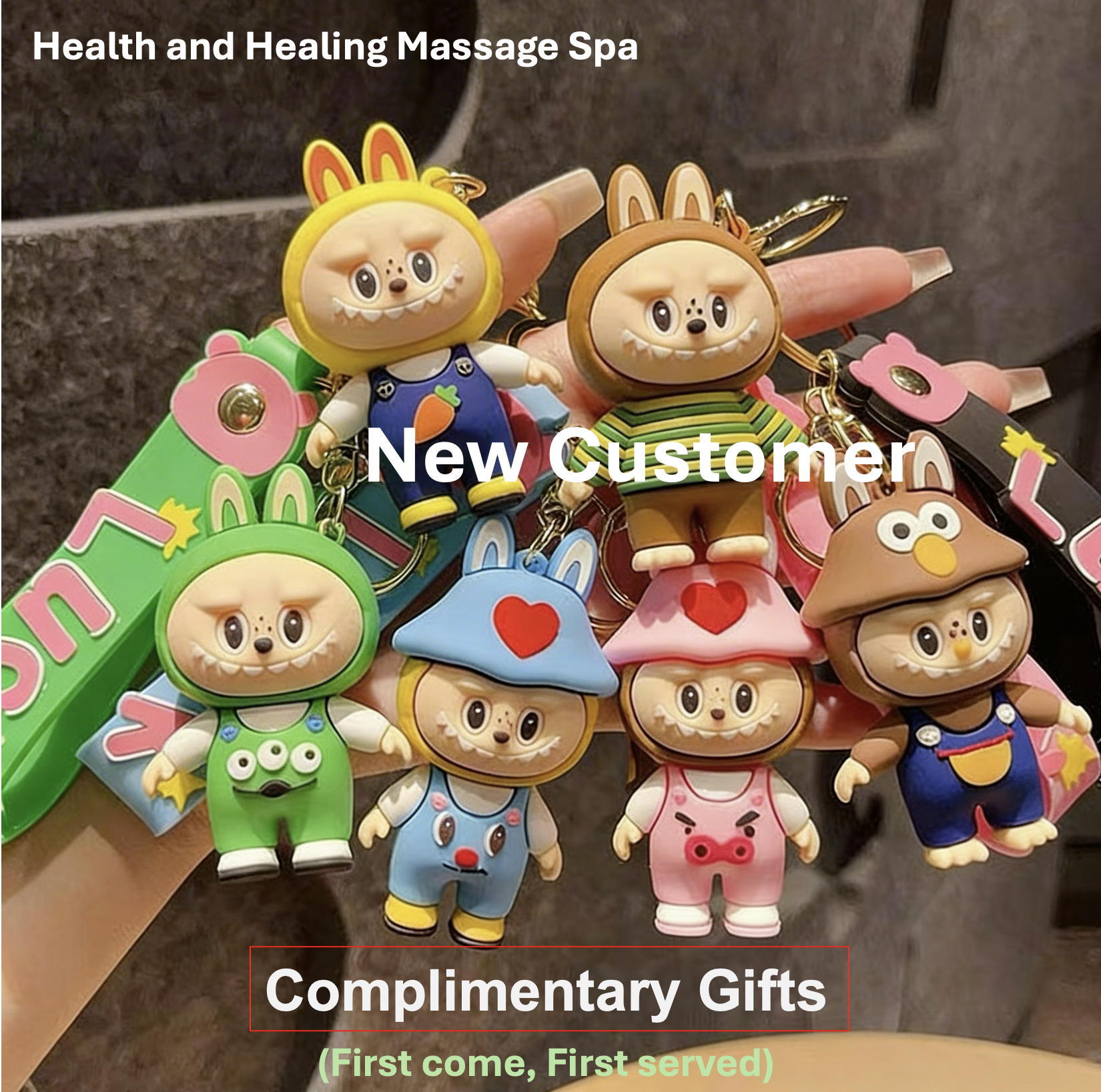 60 min Massage with hot stone hot towel