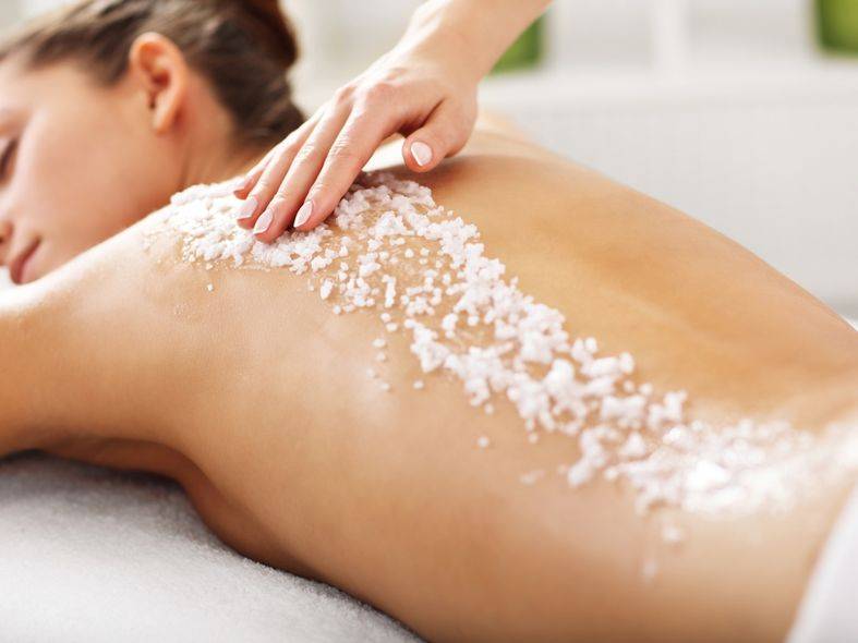 45min Full body Honey sugar Scrub