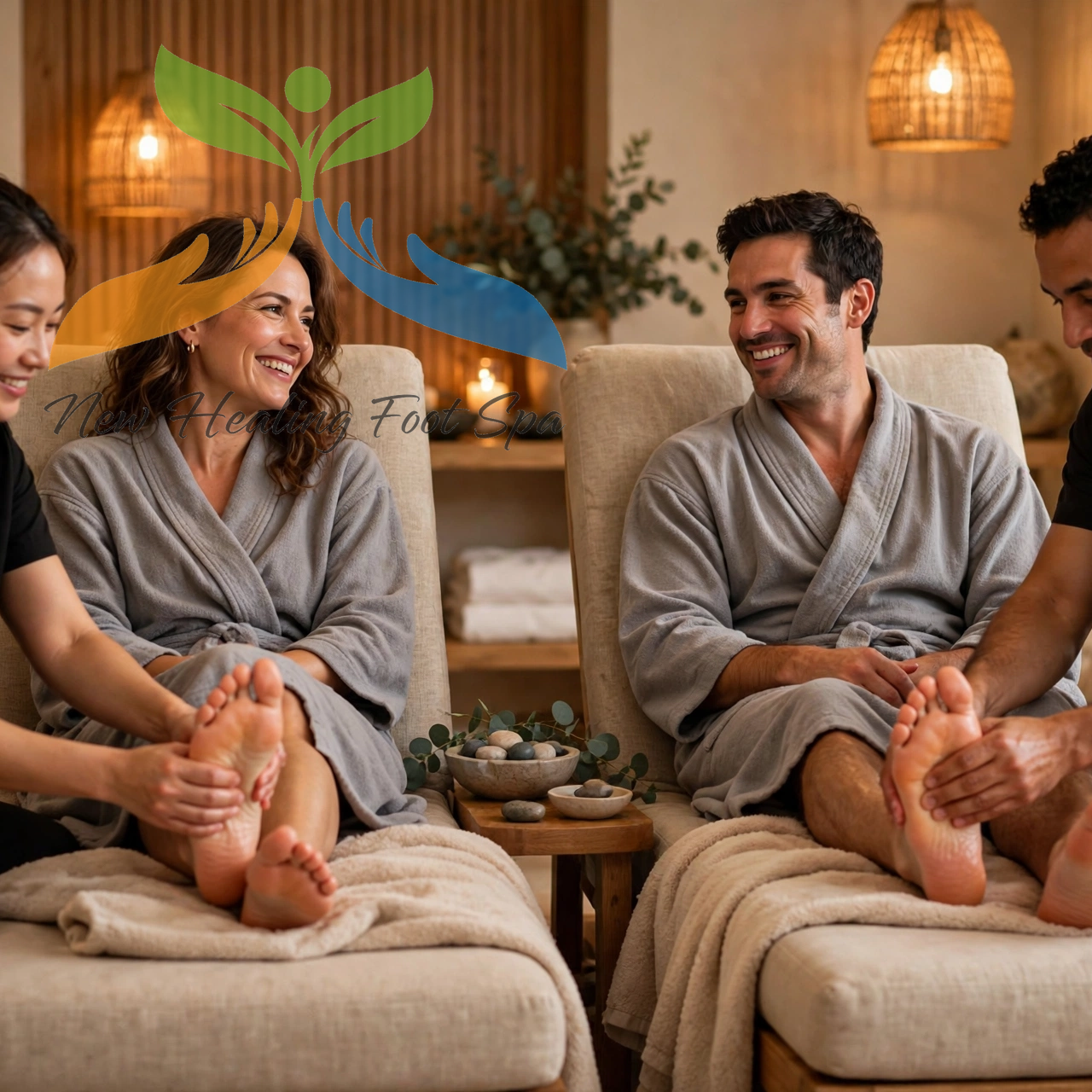 1hr Couples Foot Massage (just feet)