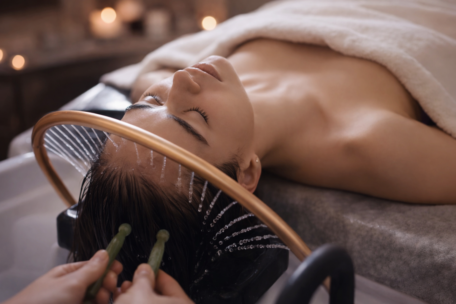 1hr Signature Head Spa · Scalp Renewal & Deep Relaxation |