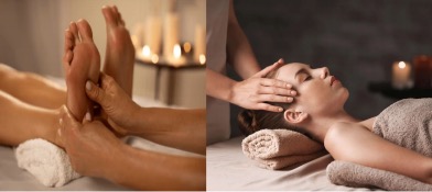 1hr Combination (Shoulder + Foot) (30 min shoulder + 30 min foot）