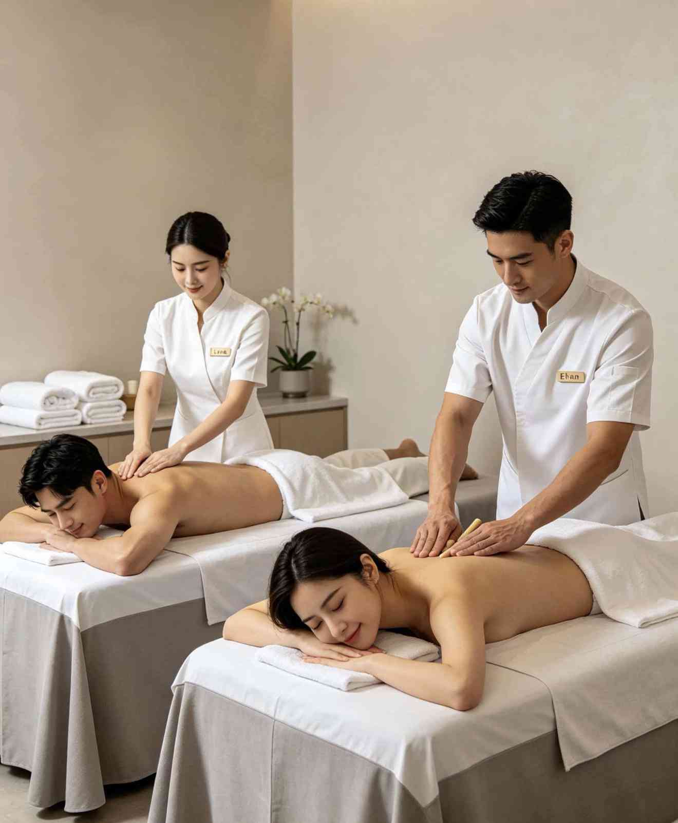 120 minutes couple  massage 