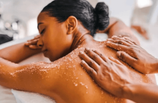 Back and Leg Scrub+Shower+40 Min Oil Massage