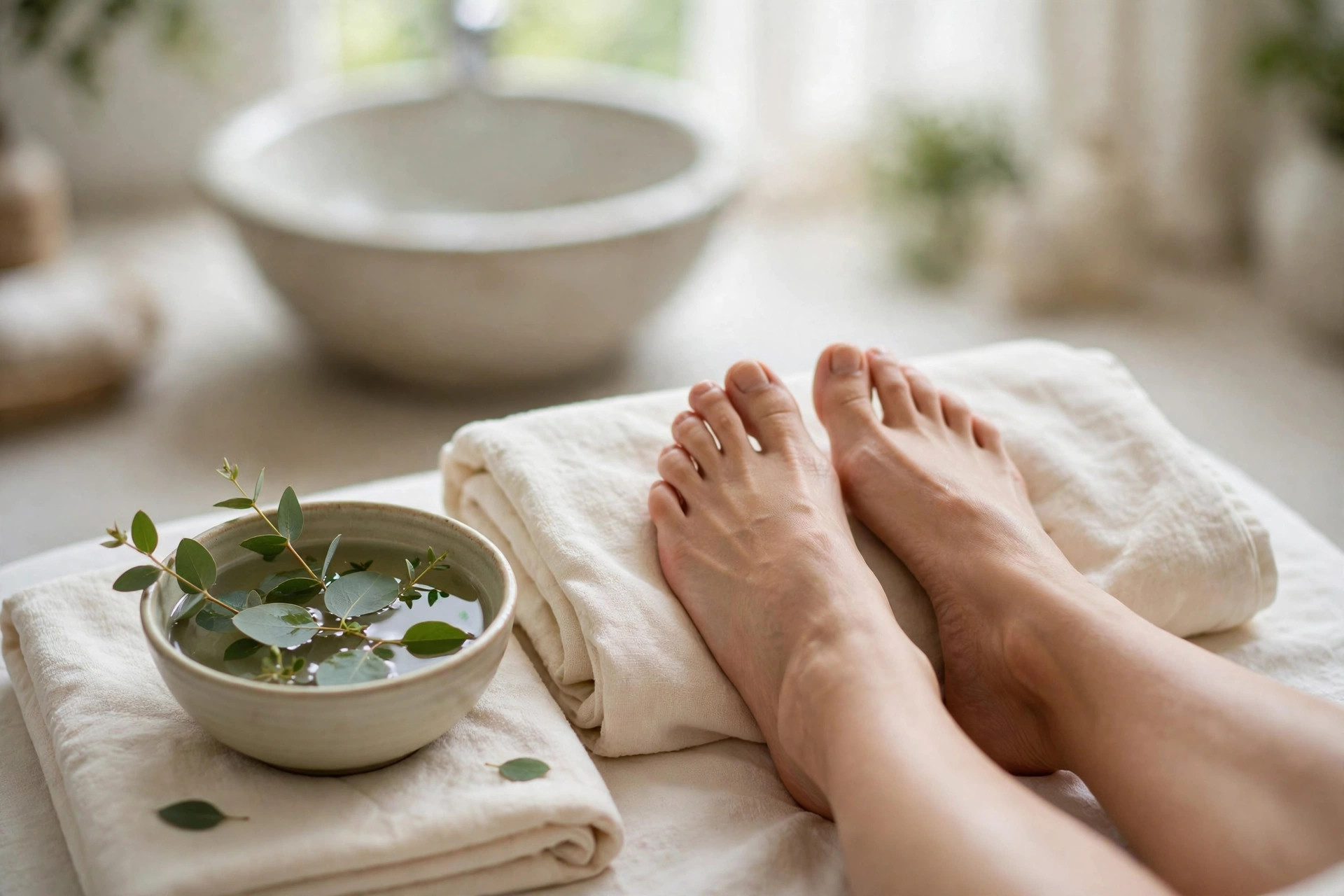 90min Scalp Treatment and Foot Care