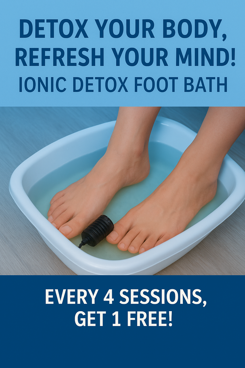 30 min Ionic Detox Foot Bath