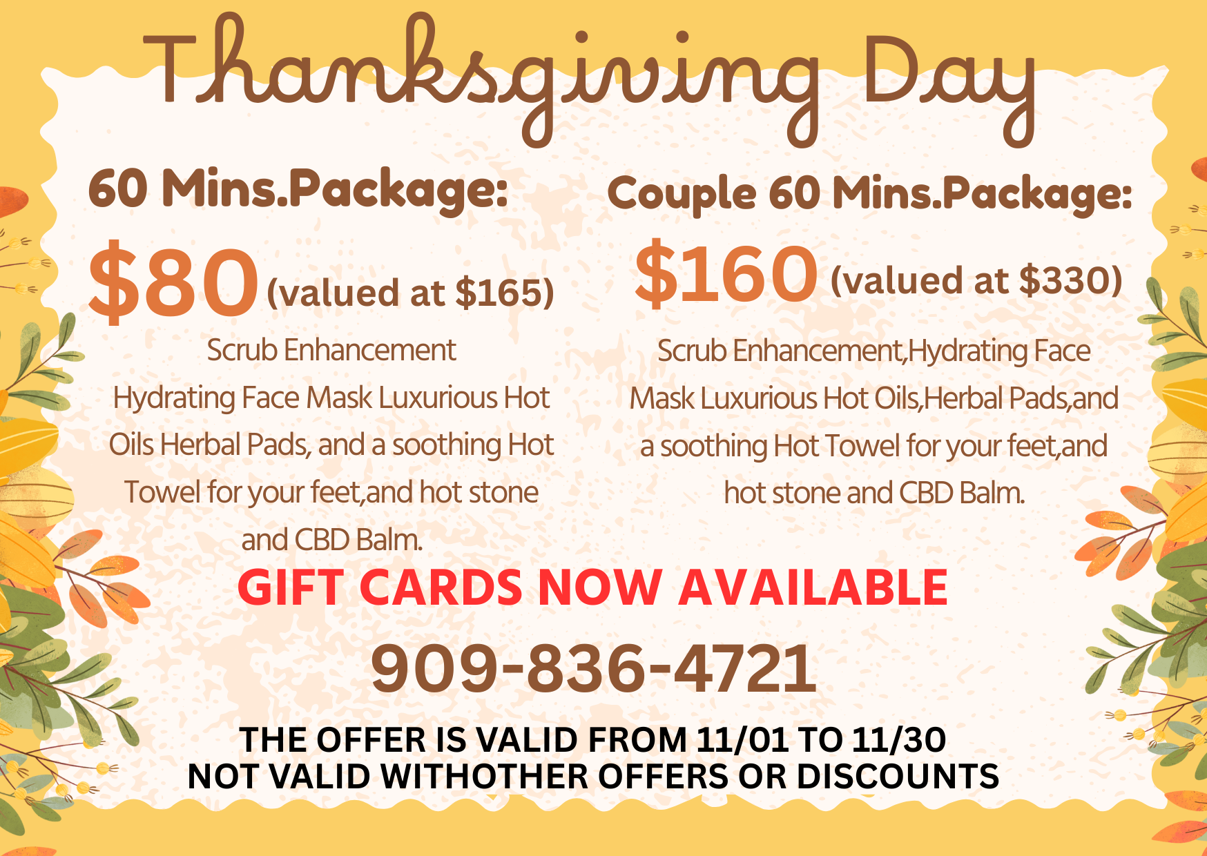 1hr Thanksgiving Day Special