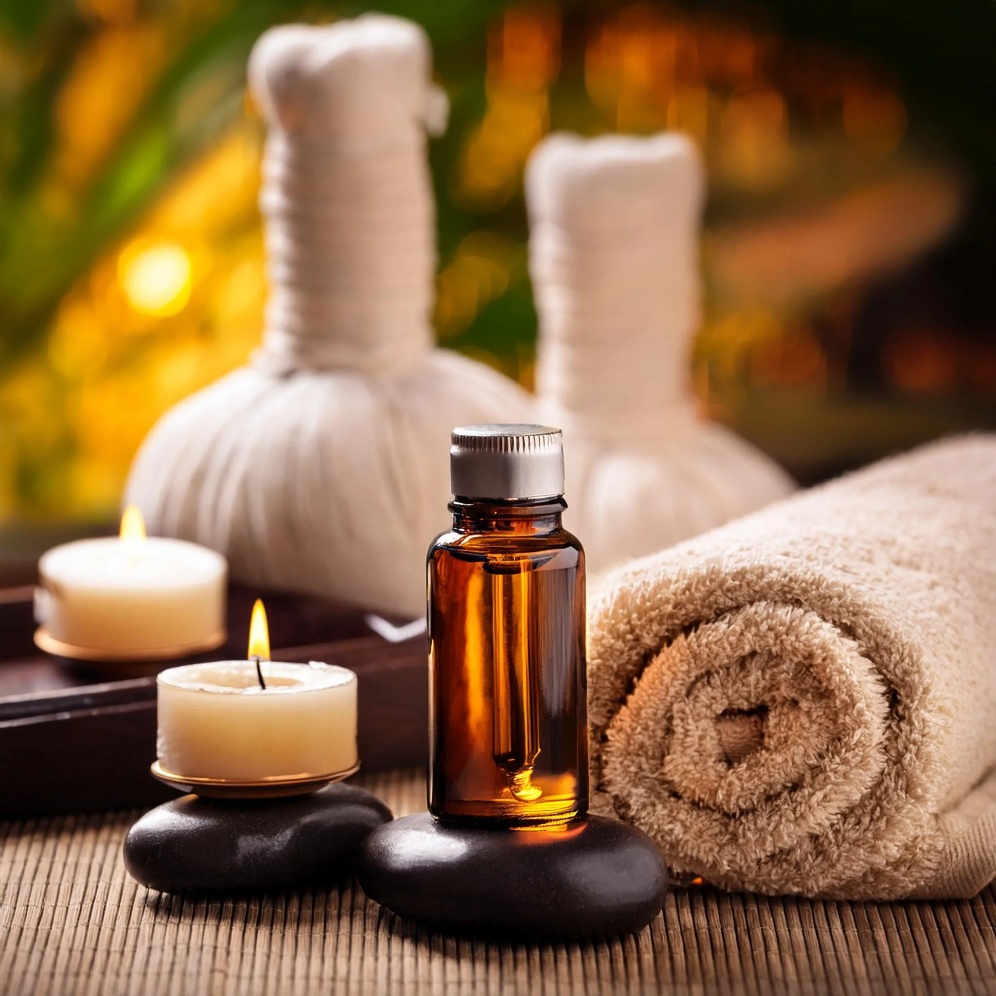 Essential Oil & Hot Stone